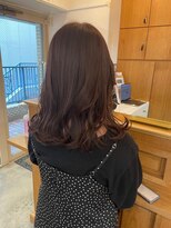 クラップス 綱島店(CLAPS) ブラウンベージュ/ココアブラウン/韓国風巻き/20代30代