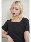 【クビレヘア】小顔切りっぱなしボブ