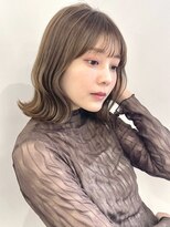 アンアミ シブヤ(Un ami shibuya) 【TOMI】女性らしい上品なくびれボブ 結んでも可愛い