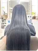 【髪質改善】まとまるカット＋縮毛矯正＋極潤トリートメント