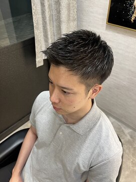 アントレース 東池袋店(UNTRACE) アップバングショート メンズ/バーバー/理容室