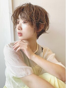 ユーリー(juurii)の写真/どんなレングスでもセットしやすく扱いやすいパーマスタイルをご提案！メンズもセットしやすいパーマが人気