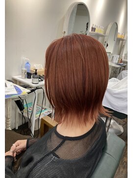 アークス(Ark'ss) レイヤーボブ×コーラルベージュ