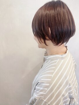 ラトリエコンタン(L´atelier Content) 【shima】冬のやわらかショートボブ