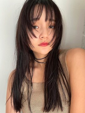 グリーン 表参道(green) 【green表参道】顔周りレイヤー/ナチュラルロング