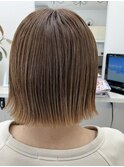 切りっぱなしボブ