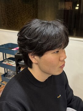 サンバイセライロ 千葉(SAN. by celilo) ニュアンスパーマ/ウルフ【宮本郁弥】