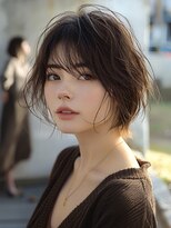 アルトリスト(Altruist Aging×HAIR&SPA) ★ダークアッシュ大人ガーリーボブ着物似合わせカット/髪質改善