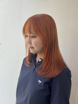 シンヘアー(SHIN HAIR) 【横田芽衣】アプリコットオレンジ