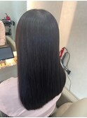 美髪＊黒髪ストレート＊髪質改善トリートメント＊Zina札幌大通