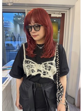 ツイッグ バイ ヤード(twig by YARD.) ブリーチ1回レッドブラウン