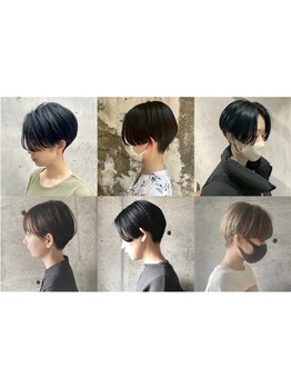 再現性の高いカット技術で大人女性から好評◎女性らしさを惹き出すショートスタイルで、周りと差を。