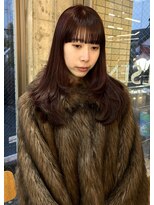 オルセン(OLSEN)&nbsp;レッドカラー/レッドブラウン/フェイスレイヤー