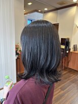 ディール D-R 外ハネくびれヘア/外ハネ/ハイライトカラー/20代/30代