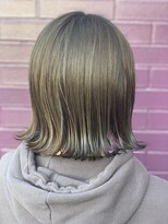 ブランカ バイ リッカ(Blanca by Ricca)&nbsp;ミルキーカーキ/切りっぱなしボブ