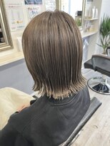 ソエル(soel)&nbsp;外ハネボブ　アッシュベージュ