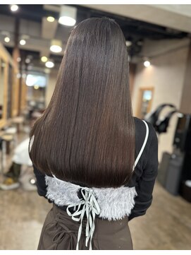 レリーヘアーデザイン(lelie hair design) 【lelie keiko】シアカラー〔オリーブブラウン〕