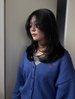 エクテ(ecouter) セミロング*ザクザクレイヤー