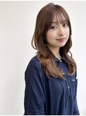 レイヤーカット*フェイスレイヤー*くびれ巻き*顔周りカット