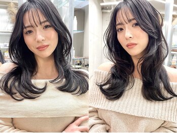 ユイマァル 岡山店(YUIMARL)の写真/【岡山/新保/柔らかいレイヤーカット】フェアリーレイヤー/ワンホンレイヤー/くびれヘア/レイヤーウルフ