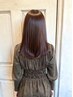 【リタッチ】ハホニコTr付*透明感リタッチカラー+カット ￥6,300 [海老名駅]