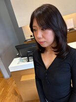 イデア 研究学園店(idea)&nbsp;ブラウンカラー×ミディアムレイヤー