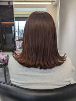 オーク ナチュリ(OAK×NACHUL) 切りっぱなし ミディアム ラベンダーベージュ