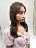 小顔効果/お顔まわり/前髪カット/ワイドバング