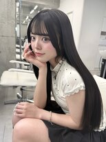 セラン 表参道(Celan) 縮毛矯正/髪質改善/グレージュ/ロングレイヤー/20代