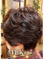 美容室ティービーケー 清瀬店(TBK)&nbsp;ナチュラル・ショートウェーブ