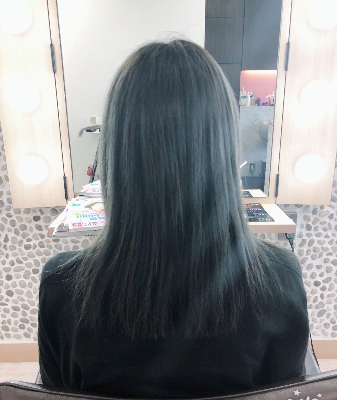 編み込みエクステ40本&シールエクステ10本：L016194132