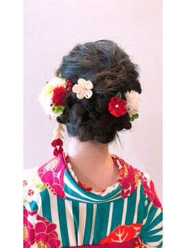 グラース フォー ヘアー(Grace for hair) あみこみアレンジ♪