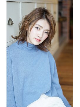 ザ シー 橋本(The C) 「THE C 橋本店」小顔になるレイヤーミディアムヘア