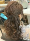 お呼ばれヘアセット