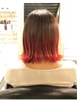 ヘアー アトリエ エゴン(hair atelier EGON)&nbsp;グラデーション鬼滅カラー