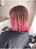 【RIENS】ピンクグラデーションカラー×木村康二
