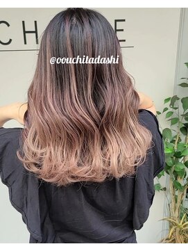 シェリー(cherie) 色落ちも綺麗☆ミルクティーバレイヤージュ☆