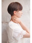 【+～ing】コンパクトショート×シアーベージュ【佐藤彩奈】