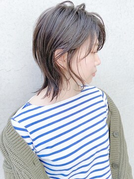 モリオフロムロンドン 松戸店(Morio from London) 【松戸　ムラマツ】ショートウルフ ナチュラルアッシュ