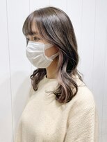 アルバム 新宿(ALBUM SHINJUKU)&nbsp;インナーカラー_アースカラーくびれヘアツートンカラー_ba375201