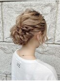 【MICHI refre店　福光柚香里】ヘアセット
