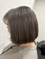 ネックス 表参道本店(nex)&nbsp;【nex表参道脱白髪染め】グレーベージュとbob