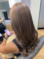 カームバイリコ 学芸大学(calm by liko) 前髪/マチルダボブ/ピンクベージュ/インナーグレージュ/学芸大学