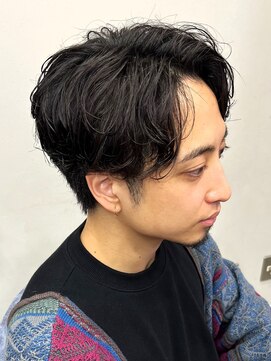 スナッグルサロン(SNUGGLE SALON) センターパート/カルマパーマ/かき上げ/シークレットパーマ/練馬