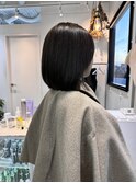 切りっぱなしボブ[表参道/ブリーチ/ハイライト]Mai