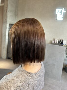 パル(PARU) 切りっぱなしボブ