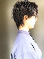 ラウンジ モリオ イケブクロ(Lounge MORIO Ikebukuro) 20代 30代 ウルフカット スパイラルパーマ ショートウルフ 池袋