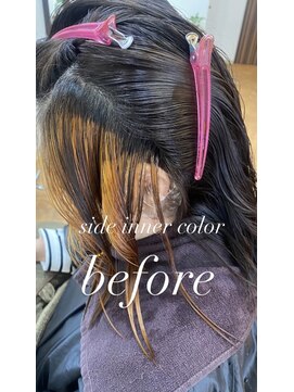 グリッター (Glitter) 30代40代50代60代☆ 大人女性×インナー（イヤリング）カラー