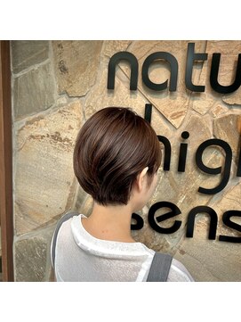 ナチュラルハイセンス 本店(natural high sense) 丸み×ジェルカラー　似合わせカット/町屋駅