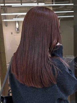 パークレーン アイス イヴェン(park lane ICI yeven) ブリーチなしダブルカラー赤髪